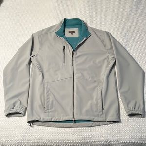 Medium Peter Millar full zip windbreaker.